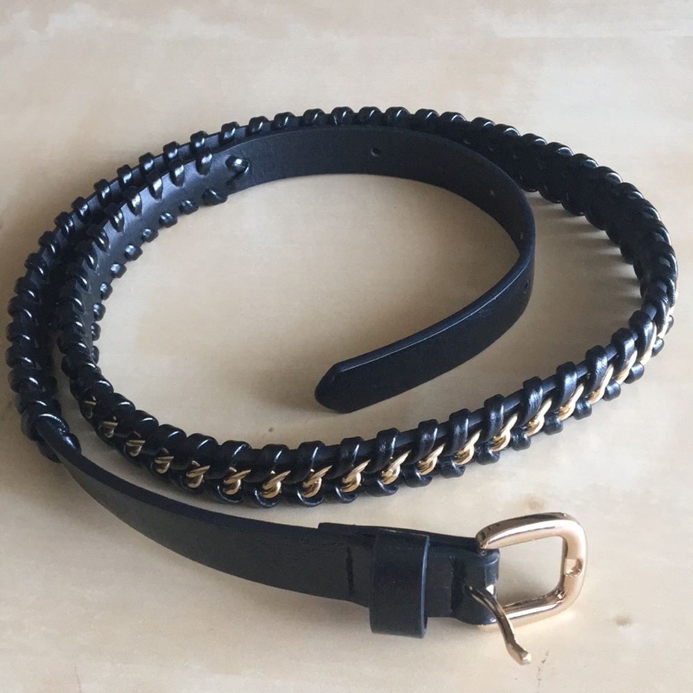 Gold and black Belt